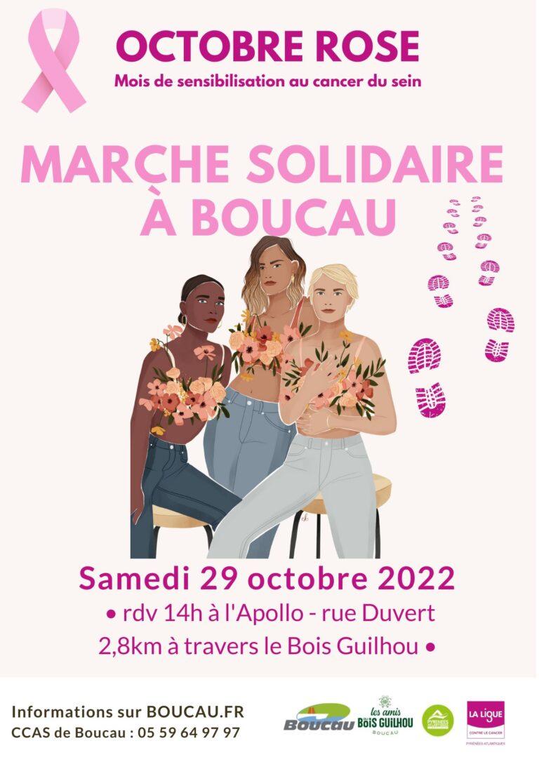 Octobre rose : marche solidaire à Boucau