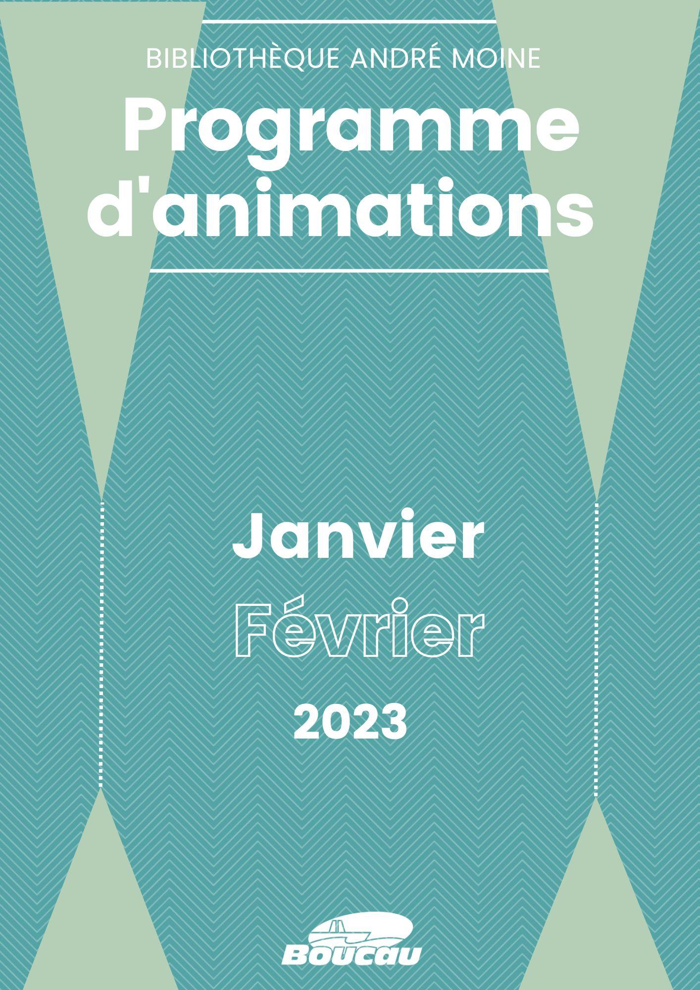 Programme De La Bibliothèque Janvier Février 2023 Mairie De Boucau