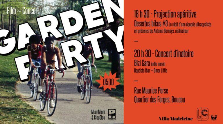 CLAVETTE & Cie : GARDEN PARTY