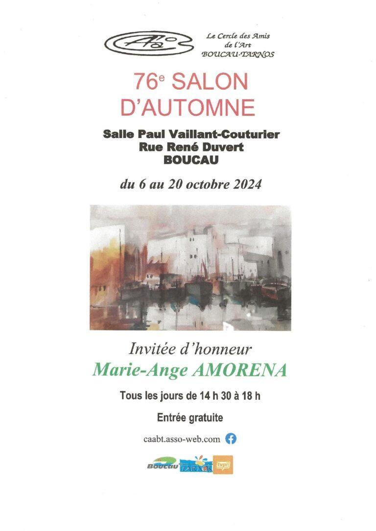 SALON D’AUTOMNE DU CERCLE DES AMIS DE L’ART BOUCAU TARNOS